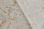 Rug & Kilim’s Contemporary Rug In Gray And Orange Abstract Patterns  "Naroon" | Area Rug in Rugs by Rug and Kilim