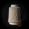 Dash - 0 1 1 1 | Vase in Vases & Vessels by BinaryCeramics. Item made of ceramic works with art deco style