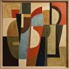 Couleurs en equilibre | Oil And Acrylic Painting in Paintings by Sophie DUMONT.. Item composed of canvas in contemporary or modern style