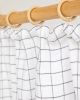 Pencil Pleat Linen Curtain Panel (1 Pcs) | Curtains & Drapes by MagicLinen. Item composed of fabric