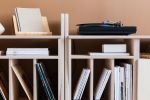 Record player stand, Media cabinet, TV stand, media console | Storage by Plywood Project. Item made of birch wood works with minimalism & mid century modern style