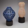 Elliptic Tabletop Sculpture Vessel - Midnight Blue | Decorative Objects by Lynne Meade
