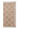 Pastel Blue Color Vintage Oushak Rug, Woven Tribal Flat | Area Rug in Rugs by Vintage Pillows Store. Item made of cotton & fiber