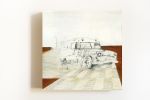 Old Car | Prints by Alyssa Dennis. Item made of canvas with paper