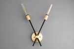Torch Wall Light - Torch Wall Light - Model No. 9852 | Sconces by Peared Creation. Item composed of brass