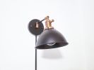 Swing Arm Bedside Dimmable Reading Wall Light - Industrial | Sconces by Retro Steam Works. Item made of metal works with industrial style