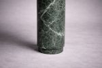 Marylou Verde Levanto Marble Round Table | Dining Table in Tables by HamamDecor LLC