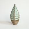 Medium Bottle in Coral Green | Vase in Vases & Vessels by by Alejandra Design. Item composed of ceramic