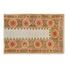 Suzani Tapestry - Tribal Embroidery Wall Decor, Faded Brown | Tablecloth in Linens & Bedding by Vintage Pillows Store