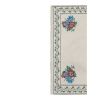 Handwoven Floral Pattern Needlepoint Turkish Kilim Rug, Wall | Area Rug in Rugs by Vintage Pillows Store. Item composed of cotton and fiber
