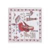 Silk Suzani Human Pictorial Tapestry, Suzani Village Design | Tablecloth in Linens & Bedding by Vintage Pillows Store