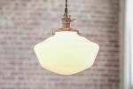 Pendant Lights - Schoolhouse Pendant - Model No. 7621 | Pendants by Peared Creation. Item composed of glass