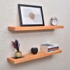 Oak Floating Shelves, Book Shelves, Farmhouse Shelf | Ledge in Storage by Picwoodwork. Item made of wood