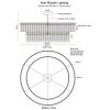 KA1260 Belgrave Drum | Chandeliers by Alan M