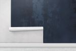 Navy Plaster — Luxe Textures Luxury Wallpaper Mural | Wall Treatments by ELLE WALLS
