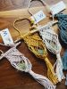 Macrame Air Plant Holder | Macrame Wall Hanging in Wall Hangings by Likewoah Handmade (Sam). Item composed of fabric and fiber