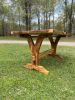 Bookmatched spaulted hickory dinning table! | Dining Table in Tables by Pelican State Woodworks