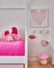 LOVE | PINK | Wallpaper in Wall Treatments by Marley + Malek Kids Wallpaper. Item made of paper