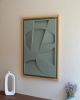 No. 20 Japandi Plaster Wall Relief - Scandinavian Neutral Decor | Wall Sculpture in Wall Hangings by Joseph Aurelius