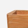 Diamond Self-Watering, Wall-Mounted Planter | Vases & Vessels by Formr. Item composed of wood