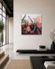 Silver Dollar Eucalyptus Vintage | Oil And Acrylic Painting in Paintings by Meredith H. Item composed of canvas in boho or contemporary style