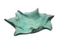 Mint Selenite Leaf Bowl | Decorative Bowl in Decorative Objects by RAW & UNIQ