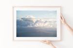 Coastal wall art, 'Clouds over the Ionian Sea' photograph | Photography by PappasBland. Item composed of paper in minimalism or contemporary style