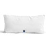 Audrina Light Blue 12x24 Lumbar Pillow Cover | Pillows by Brandy Gibbs-Riley