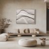 Textured Plaster Wall Art - Handmade 3D Sculptural Painting - Minimalist Japandi Decor - Unique Housewarming Gift - Custom Sizes & Colors | Wall Sculpture in Wall Hangings by Vaiva Art Atelier