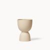 Stoneware Stacked Planters | Vases & Vessels by Franca NYC. Item made of stoneware compatible with boho and minimalism style