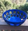 Round Openwork Fruit Bowl - Midnight Blue | Decorative Objects by Lynne Meade