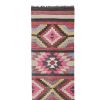 Pink CreamCottage Chic Staircase Kilim Rug Runner | Runner Rug in Rugs by Vintage Pillows Store. Item made of fabric