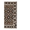 Vintage Turkish Kayseri Kilim Rug 3'10" X 4'7" | Area Rug in Rugs by Vintage Pillows Store. Item composed of wool and fiber