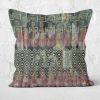 Forest Cotton Linen Throw Pillow Cover | Pillows by Brandy Gibbs-Riley