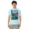 Unisex T-Shirt - River Melody - Impressionist Landscape Art | Work by Eman's Gallery