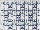 Itajime, Midnight | Fabric in Linens & Bedding by Philomela Textiles & Wallpaper. Item composed of linen