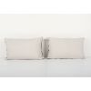Ikat Eye Beige Pillow Cover - Set of Two Silk Pastel Velvet | Cushion in Pillows by Vintage Pillows Store