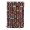 Vintage Goat Hair Turkish Kilim Rug with Tulu Details | Area Rug in Rugs by Vintage Pillows Store. Item made of wool & fiber