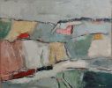 Les Lopins / The Plots | Oil And Acrylic Painting in Paintings by Sophie DUMONT. Item composed of canvas in contemporary or country & farmhouse style