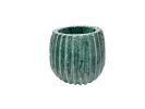 Mint Ribbed Flute Petite Planter | Vases & Vessels by RAW & UNIQ