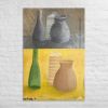 Canvas Print - Skins - Split Tonal Still Life Vessels | Work by Eman's Gallery