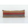 Striped Bohemian Bedding Wool Kilim Pillow Cover, Handmade | Sham in Linens & Bedding by Vintage Pillows Store. Item composed of cotton and fiber