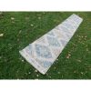 Vintage Handwoven Turkish Oushak Oversized Runner | Area Rug in Rugs by Vintage Pillows Store. Item composed of cotton and fiber