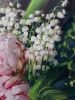 Peonies Lily of the valley painting original canvas art oil, | Oil And Acrylic Painting in Paintings by Natart. Item composed of canvas & synthetic compatible with contemporary style