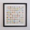 One Hundred Map Dots Collage | Paintings by Amelia Coward