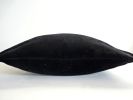 black velvet pillow case // black velvet cushion // boho | Pillows by velvet + linen