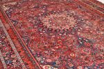 SIGNED Semi-Antique Rug | Lovely Tangerine & Strawberry Hues | Area Rug in Rugs by The Loom House. Item made of fabric with fiber
