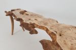 Live-Edge Burl Wood Console Table, Organic Modern, Handmade | Tables by Logniture