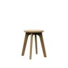 Small Wooden Stool, Scandinavian decor side table Short Wood | Chairs by Plywood Project. Item composed of wood in minimalism or mid century modern style