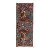 1970s Vintage Double Lion Motif Kilim Rug 6'9'' X 16'11'' | Area Rug in Rugs by Vintage Pillows Store